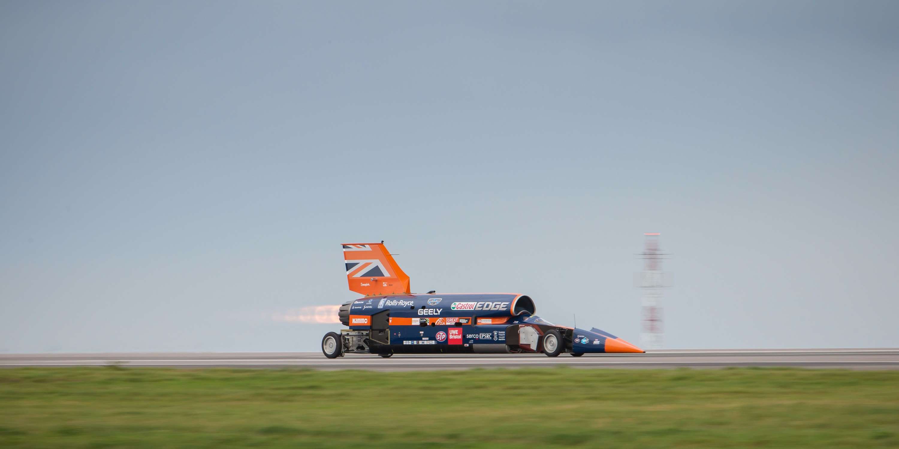 Witnessing history as Bloodhound SSC tests to 200