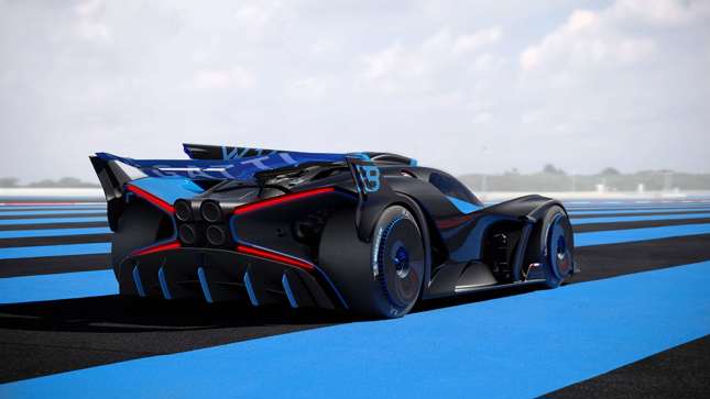 The Bugatti Bolide Is A 1 860ps Track Monster Grr