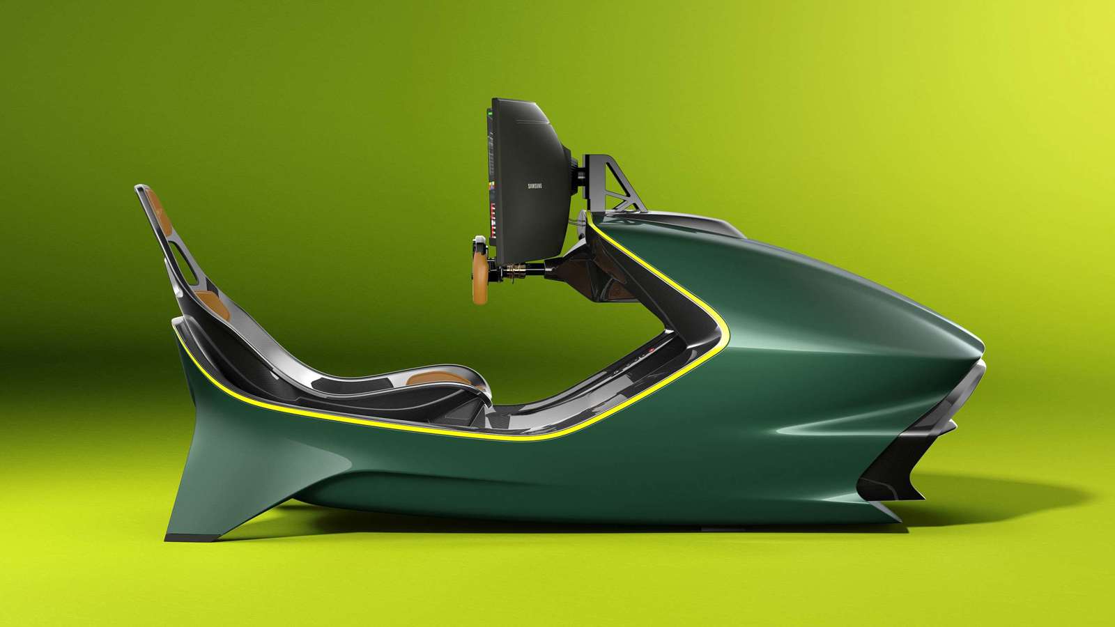 The Aston Martin Amr C01 Is A 70k Racing Simulator Fos Future Lab Fos Future Lab Grr