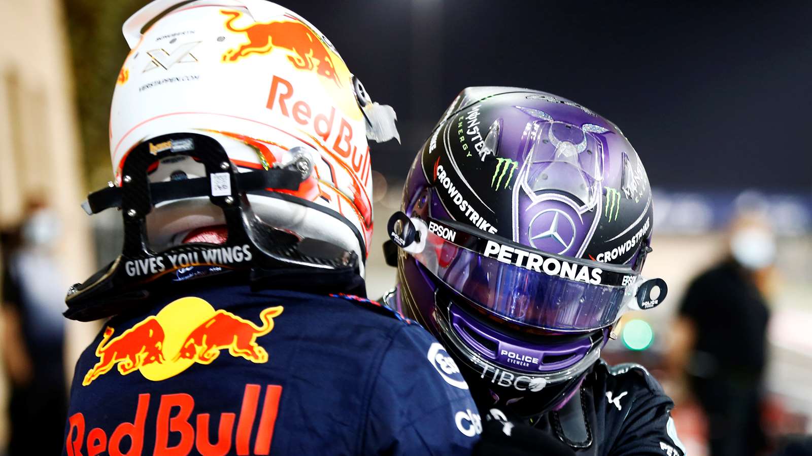 Max Verstappen and Lewis Hamilton post Bahrain F1 Grand Prix