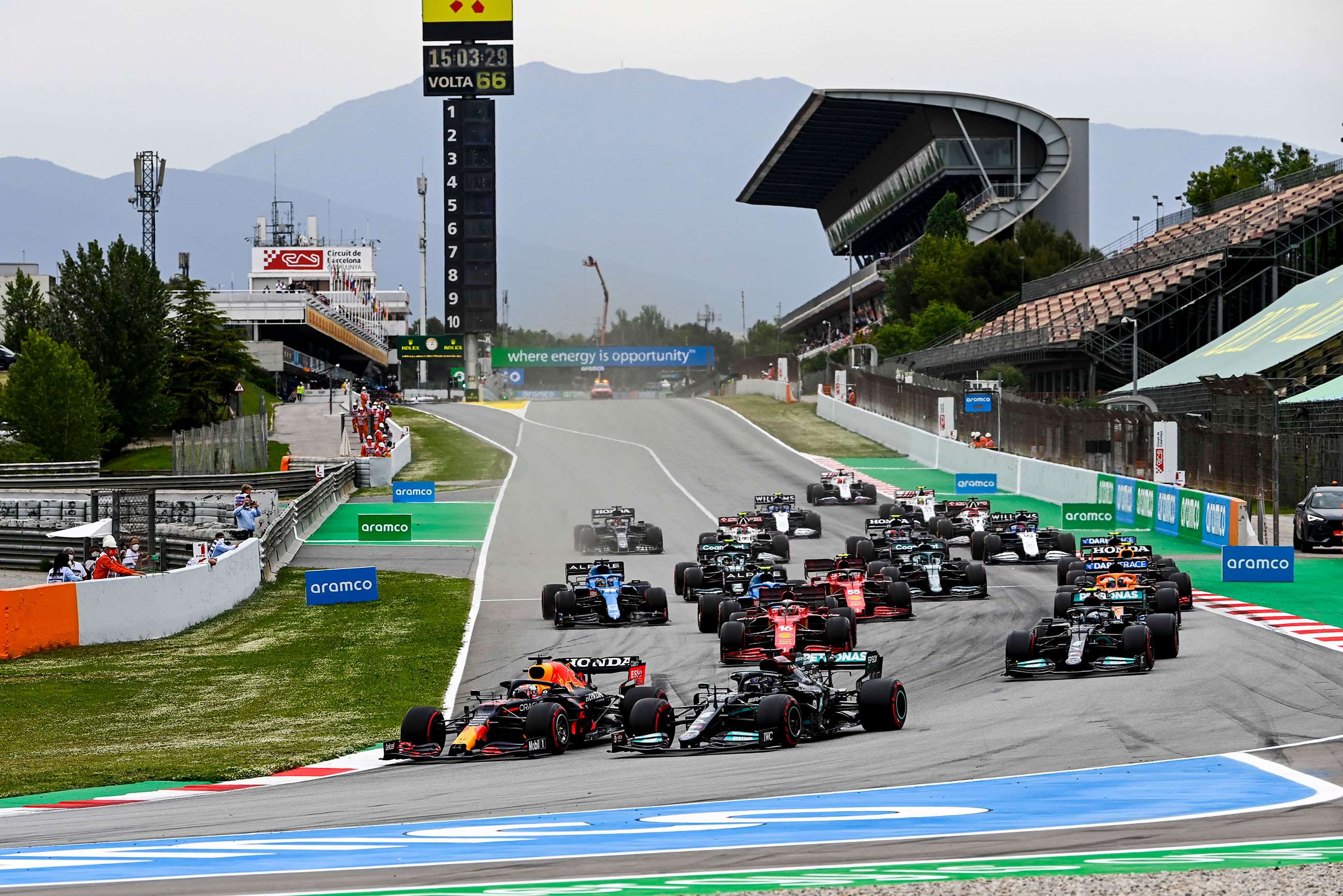 Updated 2021 F1 calendar and standings