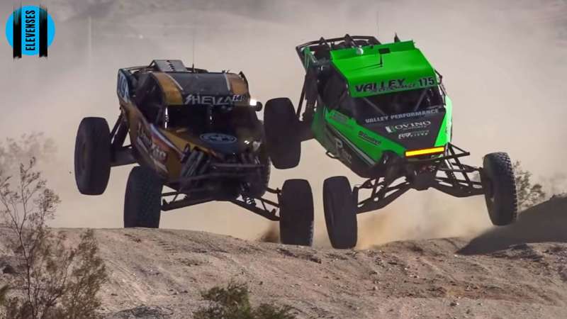 Video: Crazy 100mph desert racers