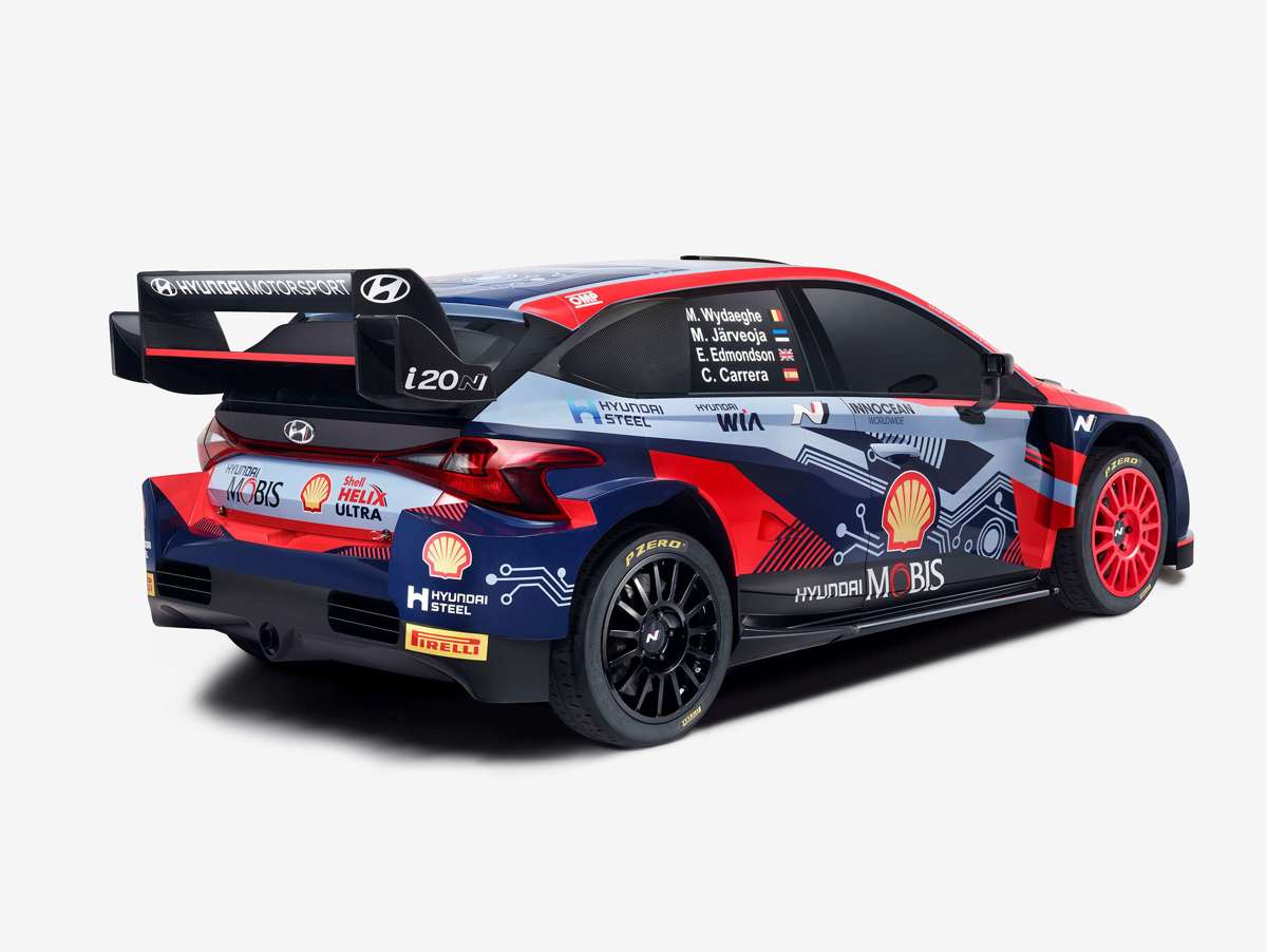 Hyundai reveals first 2022 hybrid WRC car | GRR