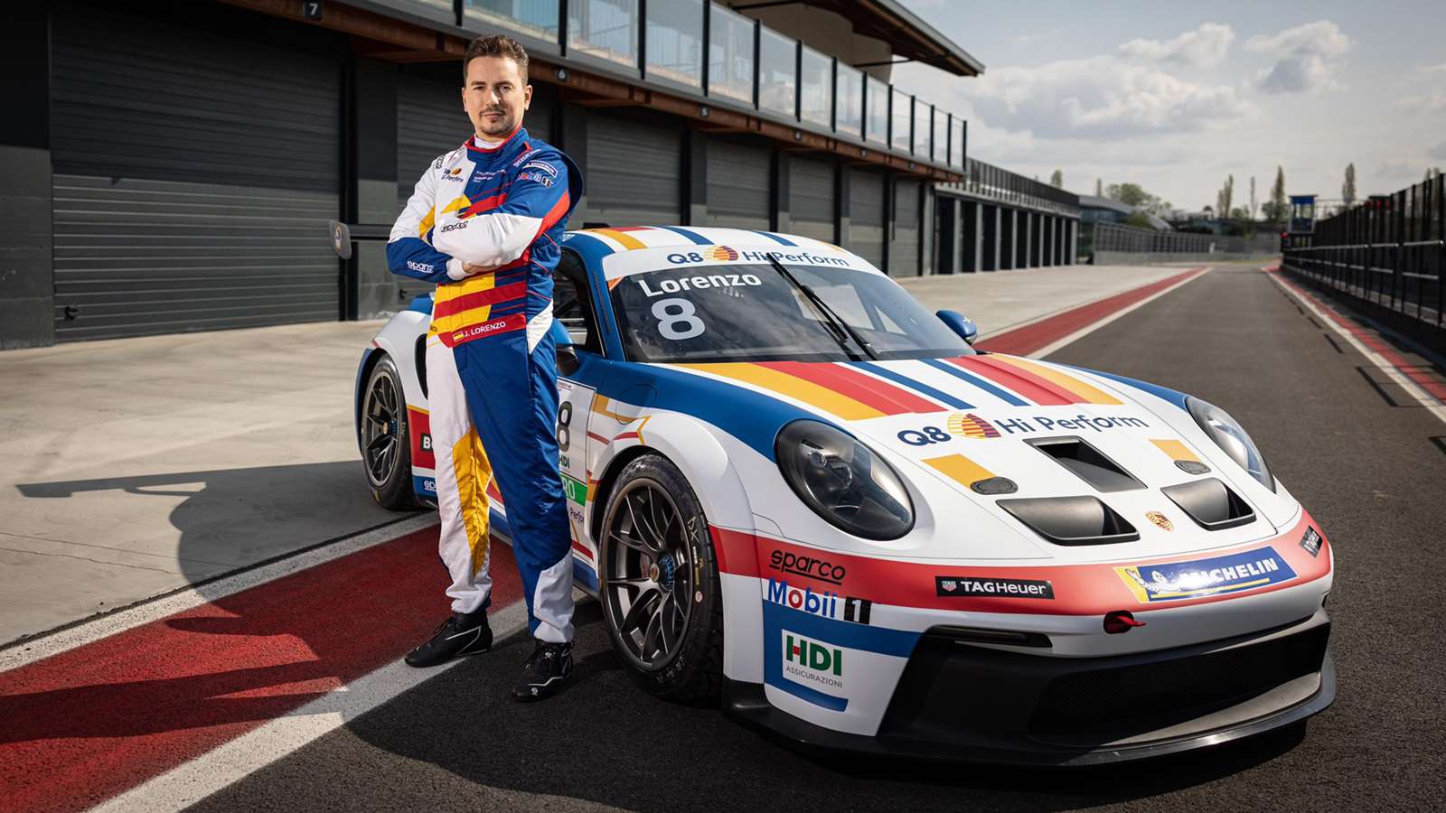 MotoGP legend Jorge Lorenzo to race Porsche 911 GT3 Cup car | GRR