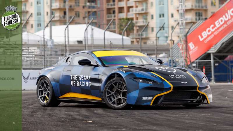 Aston martin drift