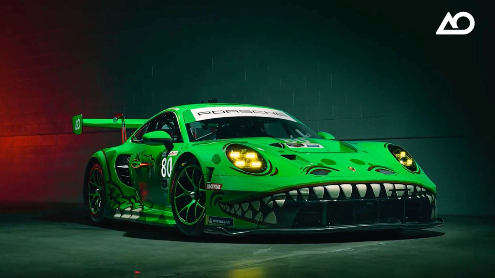 AO racing reveal crazy T-rex livery | GRR