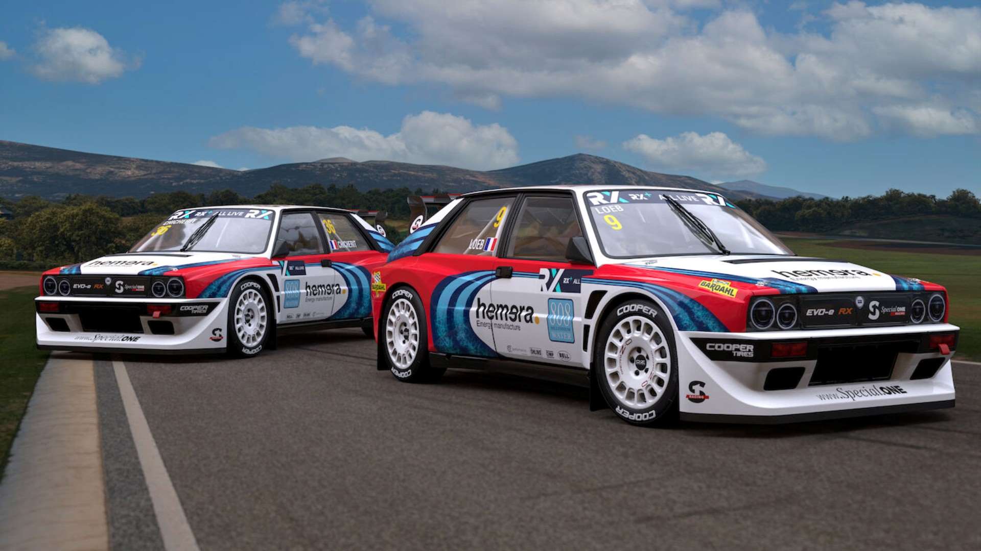 Electric Rallycross Electric rallycross Delta brings back a classic WRC look | GRR