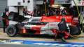 Toyota in the pits at Le Mans 2023