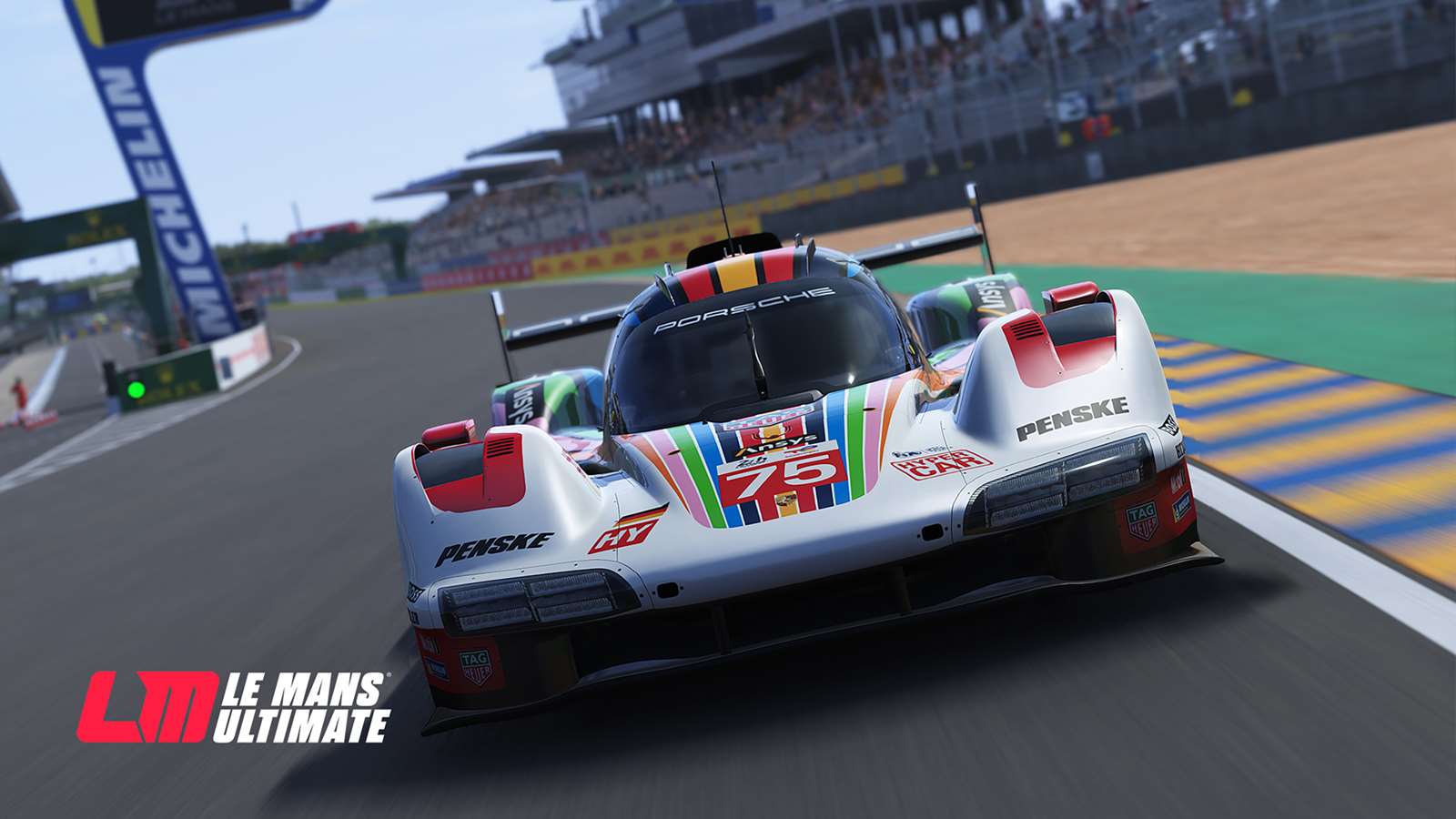 Porsche 963 as featured in the Le Mans Ultimate video game
