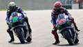 Franco Morbidelli and Fabio Quartararo riding for Yamaha.