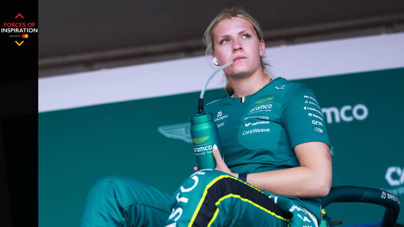 INTERVIEW: F1 Academy’s Mathilda Paatz feels right at home at Aston Martin