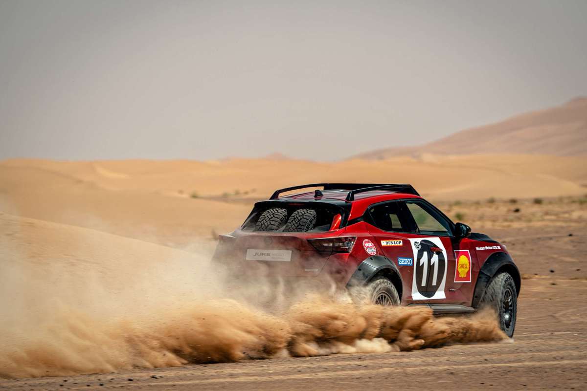 Nissan has made a hybrid Juke rally car | GRR