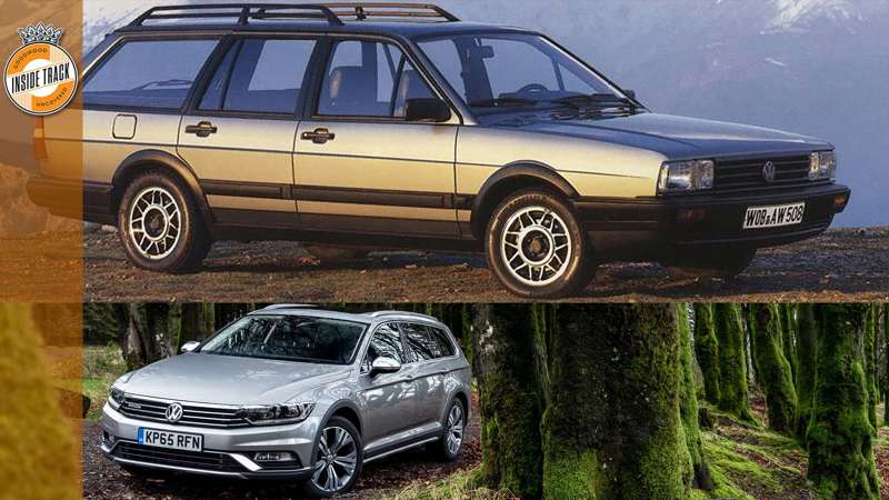 Passat Rear Generations GRR Garage: VW Passat Alltrack - meet the ancestors