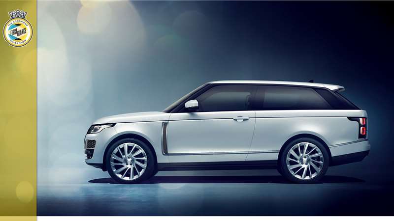 Дизайн и внешний вид 2018 Land Rover Range Rover SV Coupe