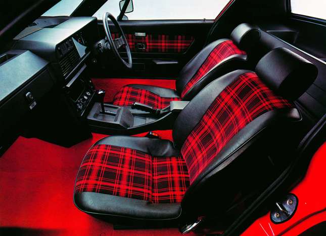 Vintage Style Tartan-Plaid Automotive Upholstery Fabrics