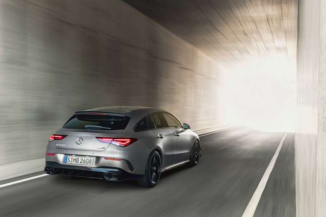 This Is The New 415bhp Mercedes Cla 45 Amg S Shooting Brake