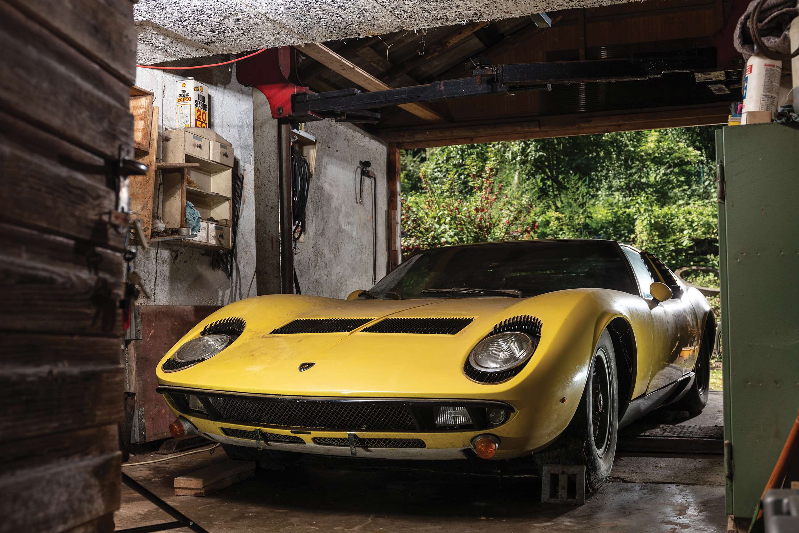For sale the £1,000,000 Miura that lived in a shed