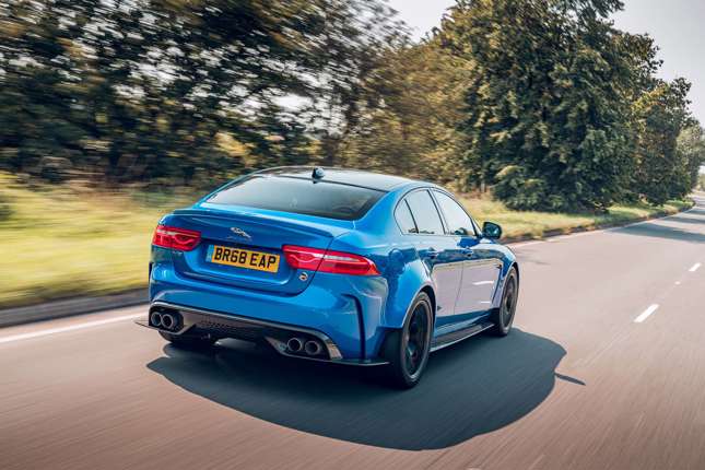 The Jaguar XE SV Project 8 has a new Touring spec, and it's way better -  CNET