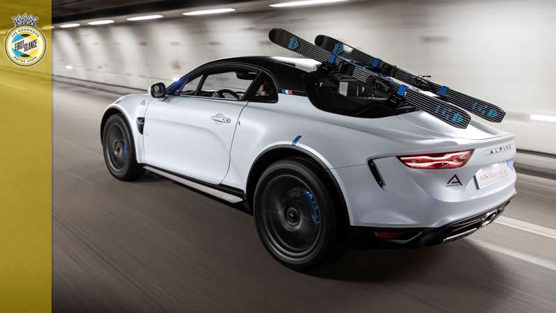 Alpine A110 SportsX – the perfect mid-engined sportscar for skiing ...