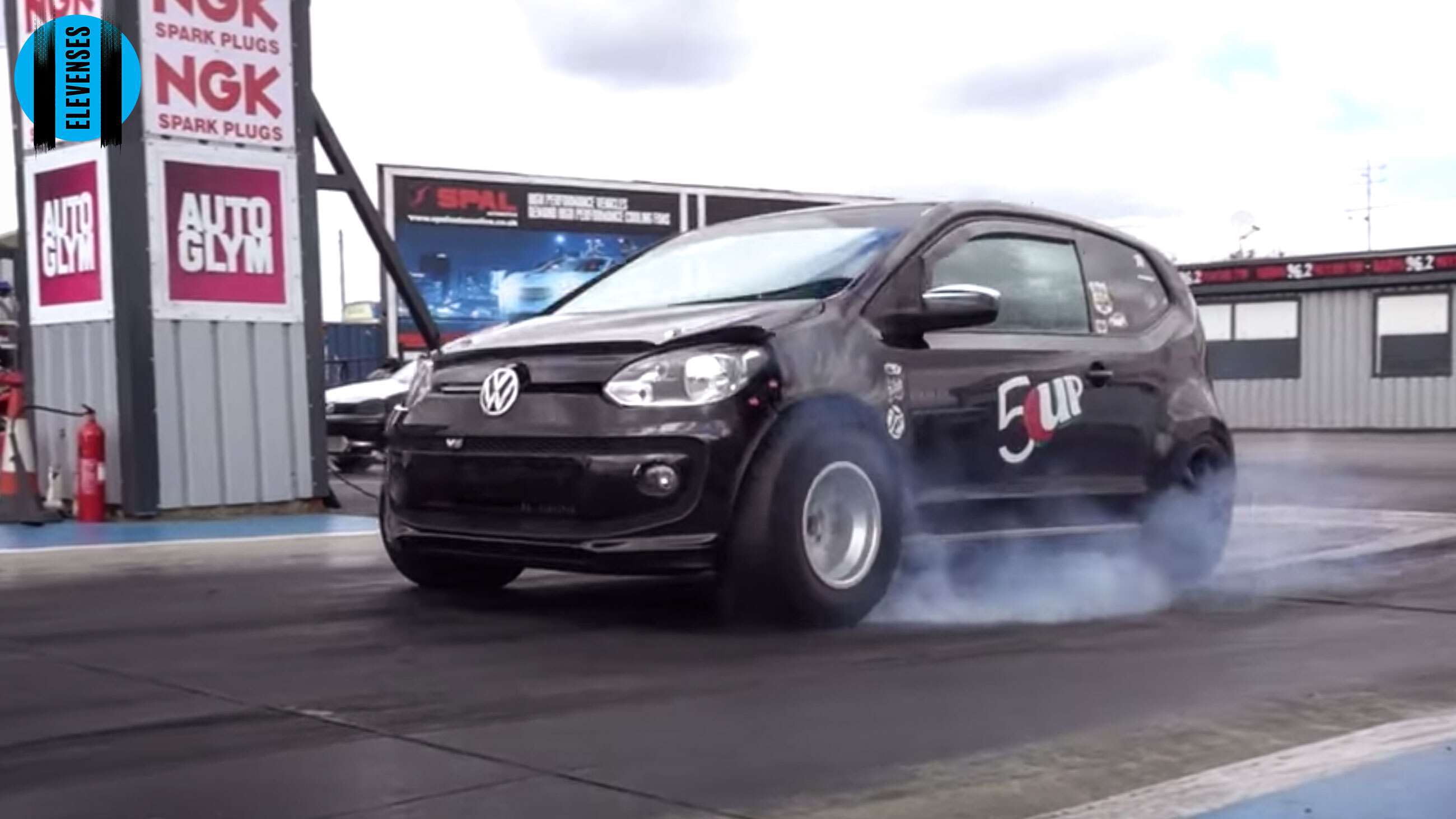 [Video] Nitrous-powered 280PS Volkswagen Up! drag car | GRR