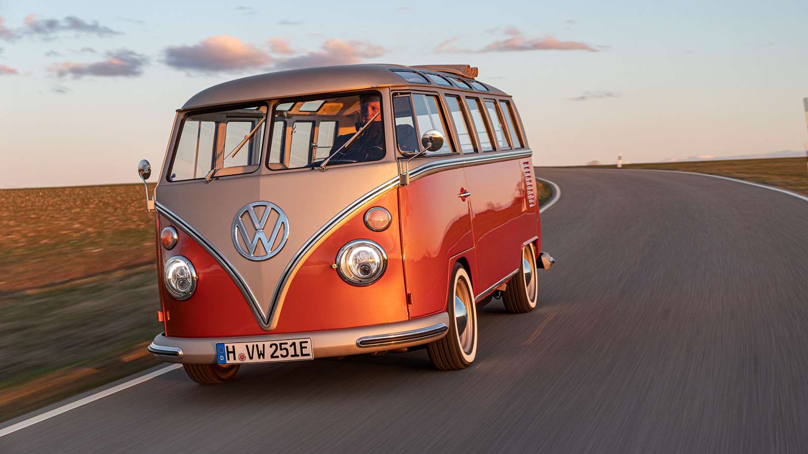 The Volkswagen e-BULLI is a modern EV with a VW camper body | GRR