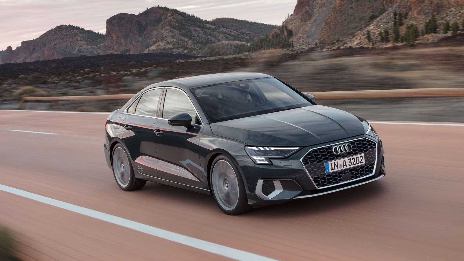 This is the all-new Audi A3 Saloon