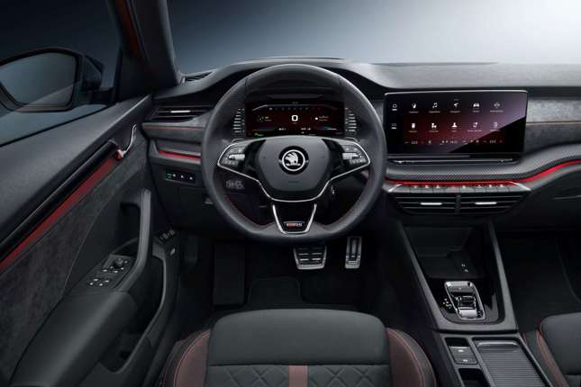 Skoda Reveals New Octavia Vrs Details 26.78 lakh images interior specs latest news at autoportal.com. skoda reveals new octavia vrs details