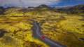 Icelands's ring road scenery from the air – best road trips to plan