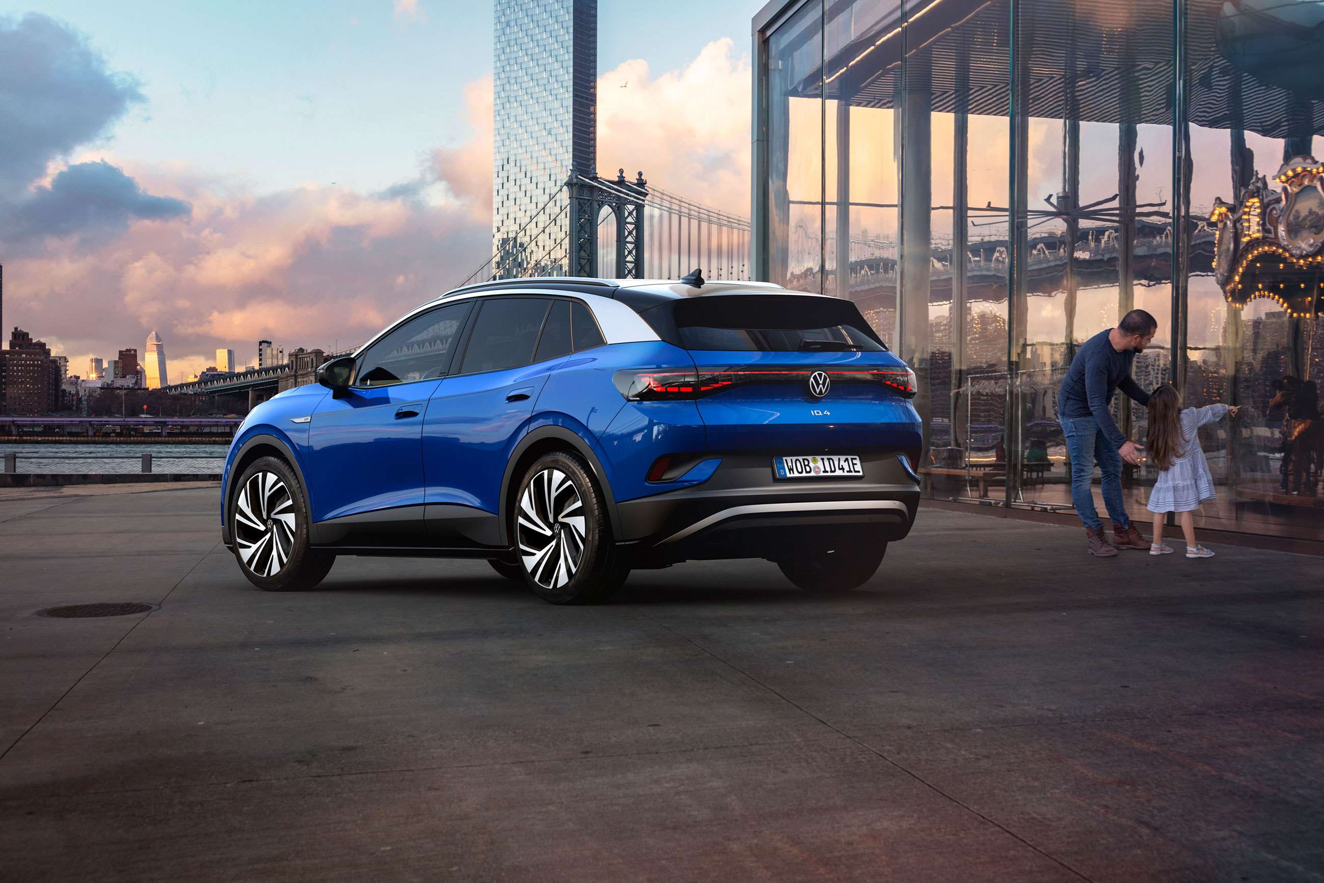 The ID.4 is a rear-wheel-drive electric SUV | GRR