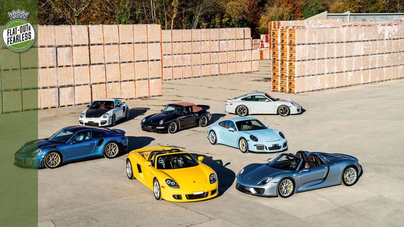 Astonishing £ Porsche collection up for grabs