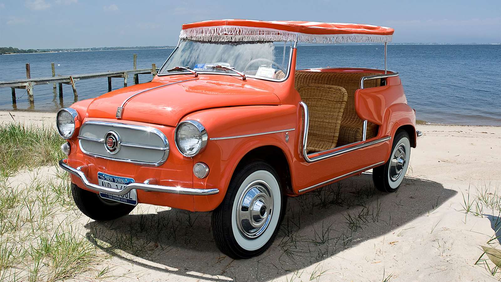 best beach cars list fiat 600 jolly ghia bonhams goodwood 06082021