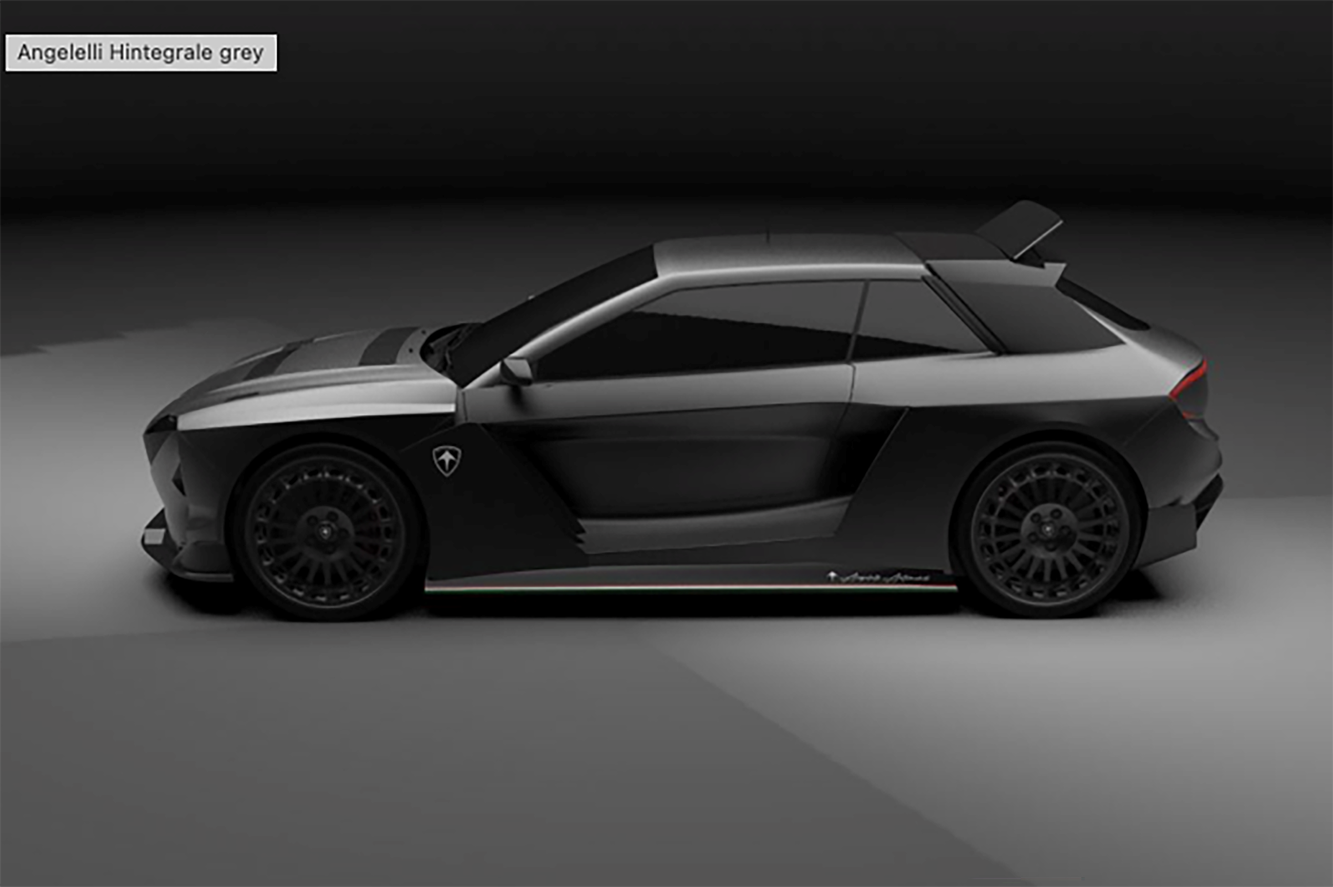 Delta S4 Rear The Hintegrale is a 280PS Lancia Delta S4 restomod | GRR