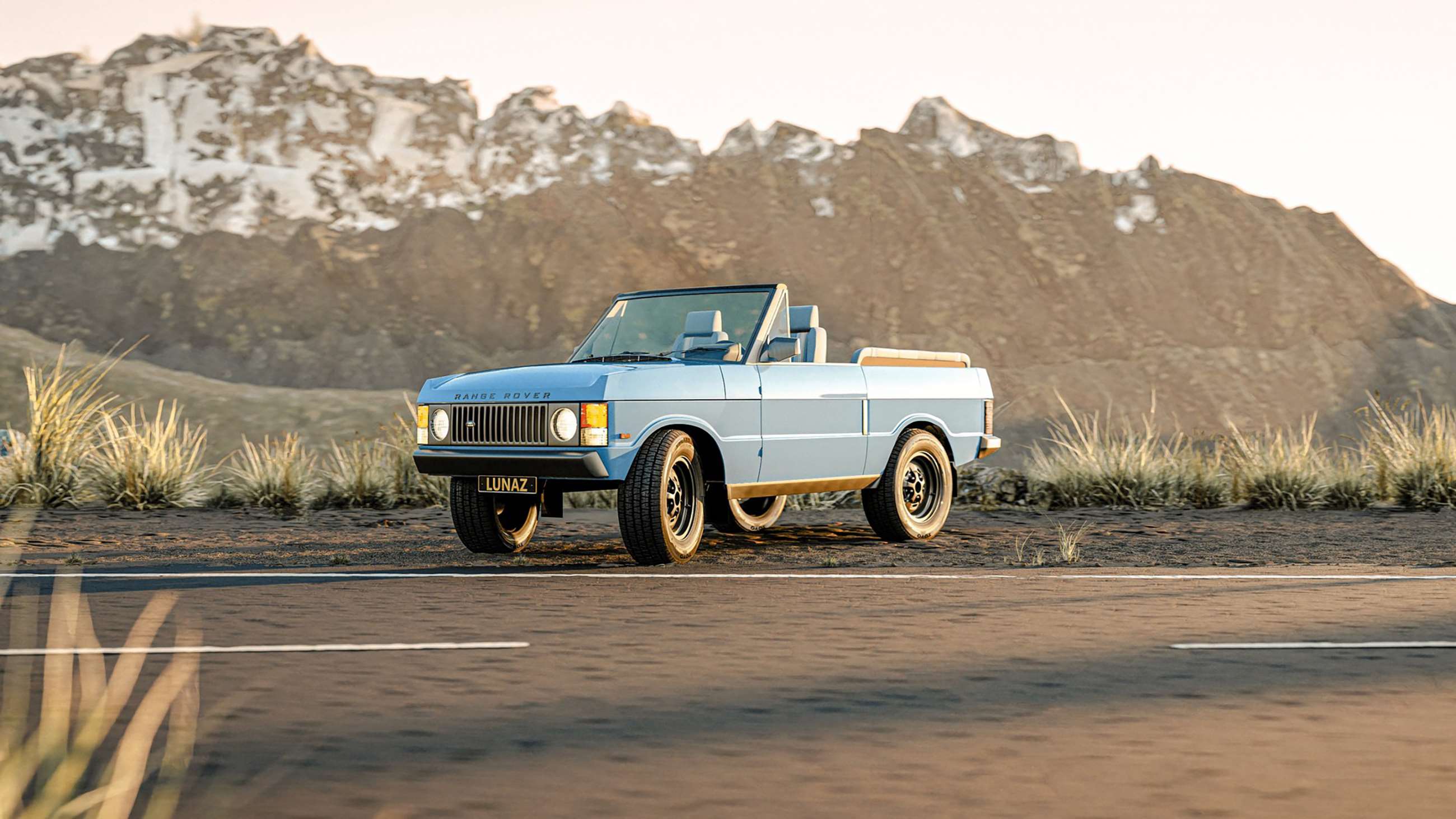 Lunaz builds convertible electric Range Rover | GRR