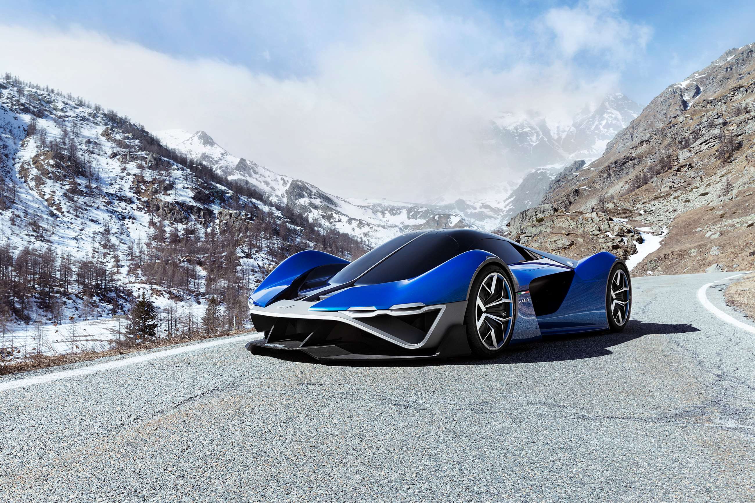 The A4810 is a hydrogen-powered Alpine supercar | FOS Future Lab | GRR