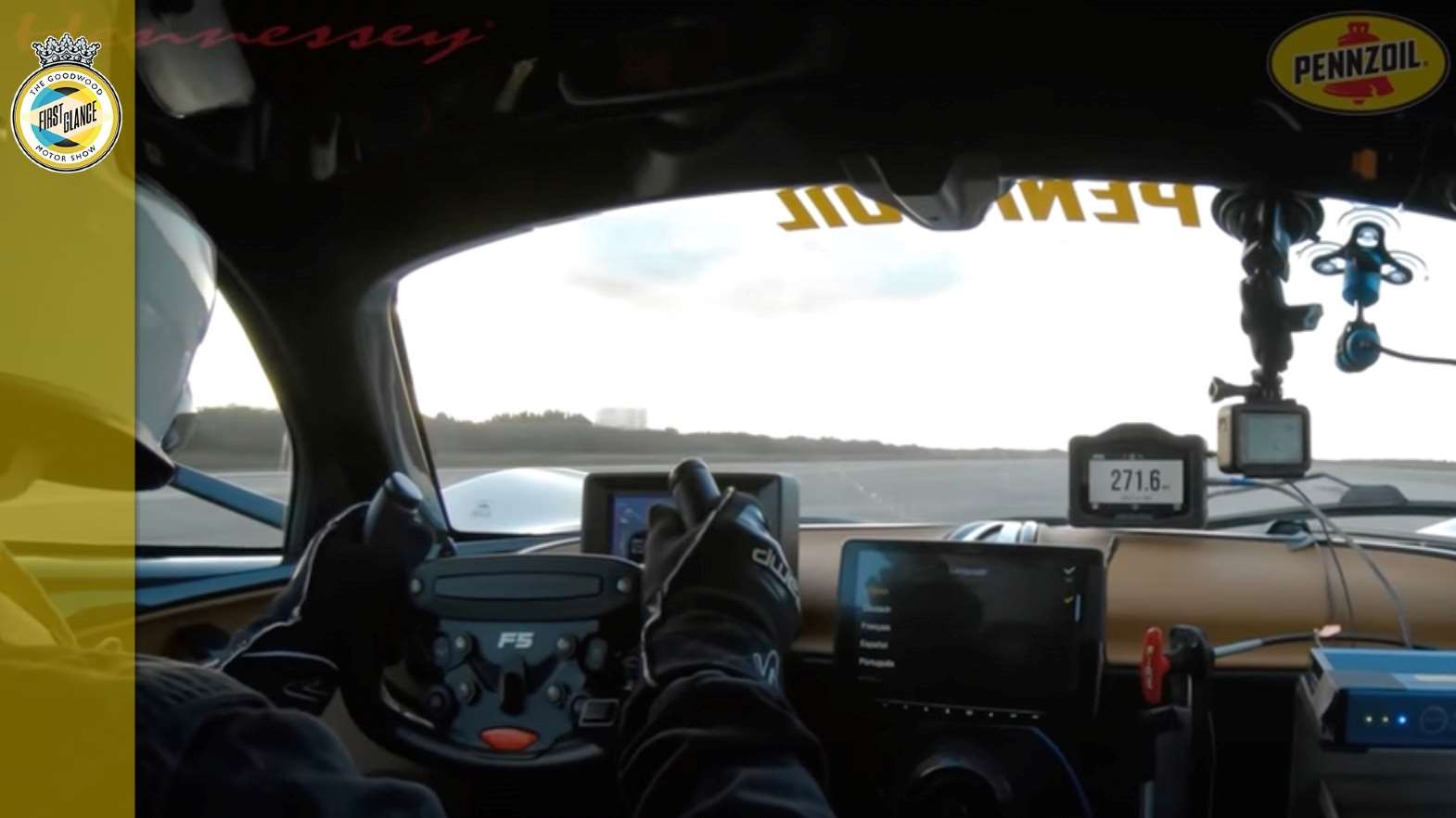 Thunderous Venom F5 rockets into Goodwood GRR