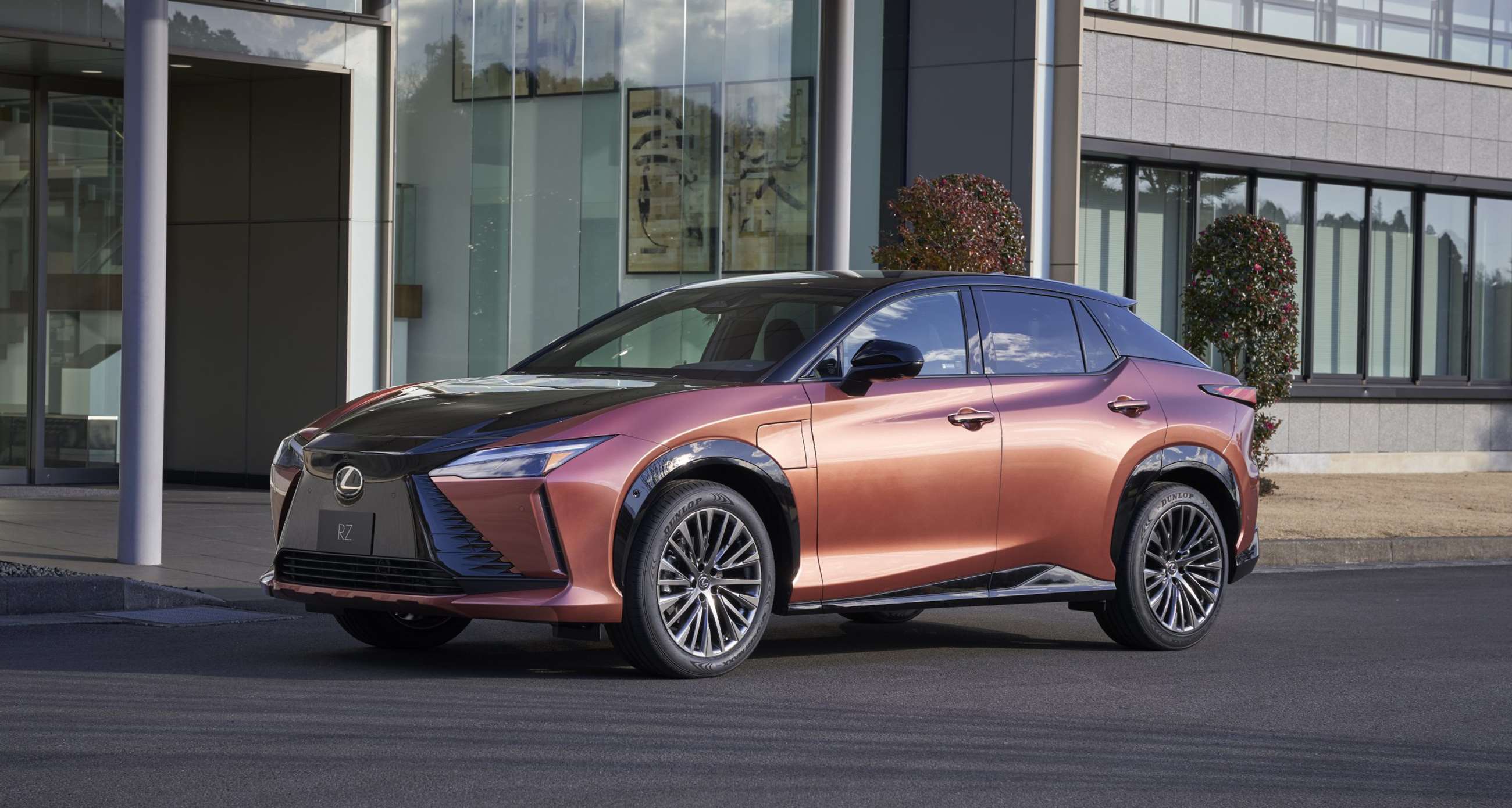 The RZ 450e is the first purposebuilt Lexus EV GRR