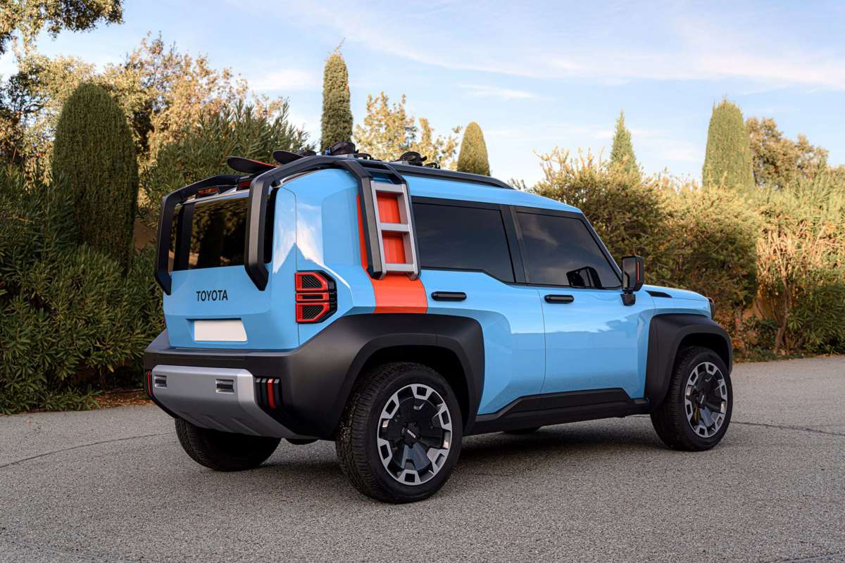 Toyota Unveils Quirky Compact Cruiser EV Concept GRR
