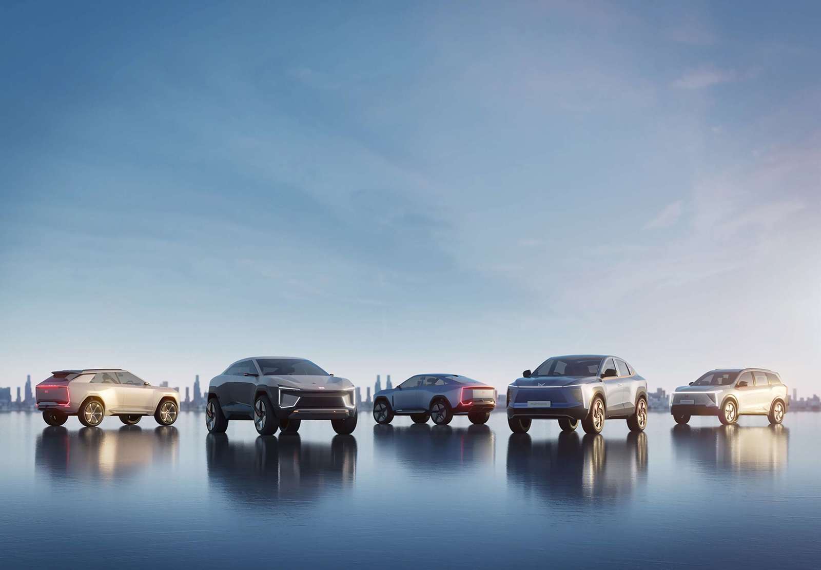 Mahindra unveils five Europeandesigned electric SUV concepts GRR