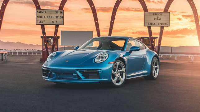 Porsche recreates iconic Sally Carrera from Cars for charity | GRR