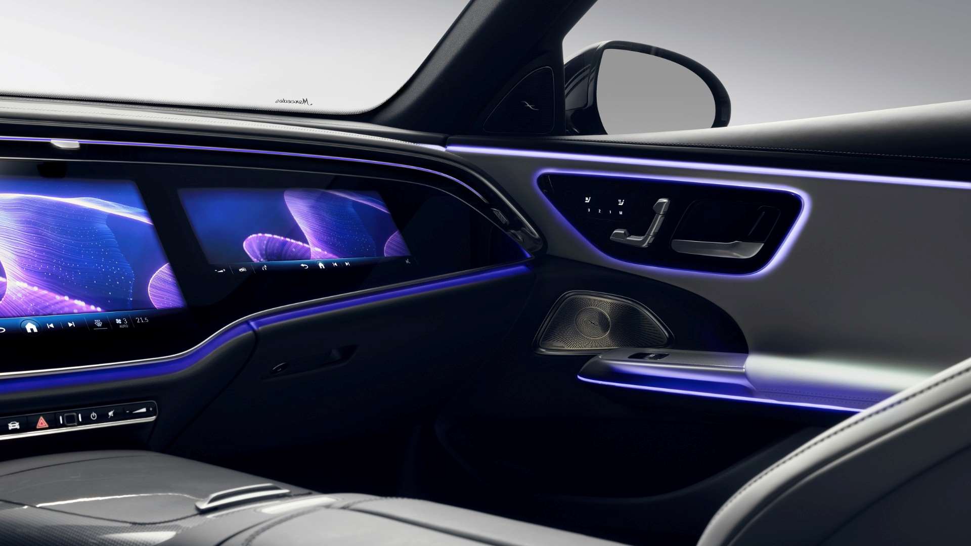 Merced's Screen A Class New Mercedes E-Class gets Superscreen and optional selfie camera | GRR
