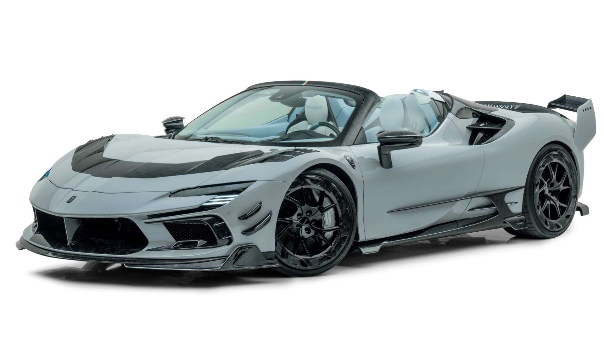 Mansory F9XX Tempesta Celeste is a modified Ferrari SF90 Spider | GRR
