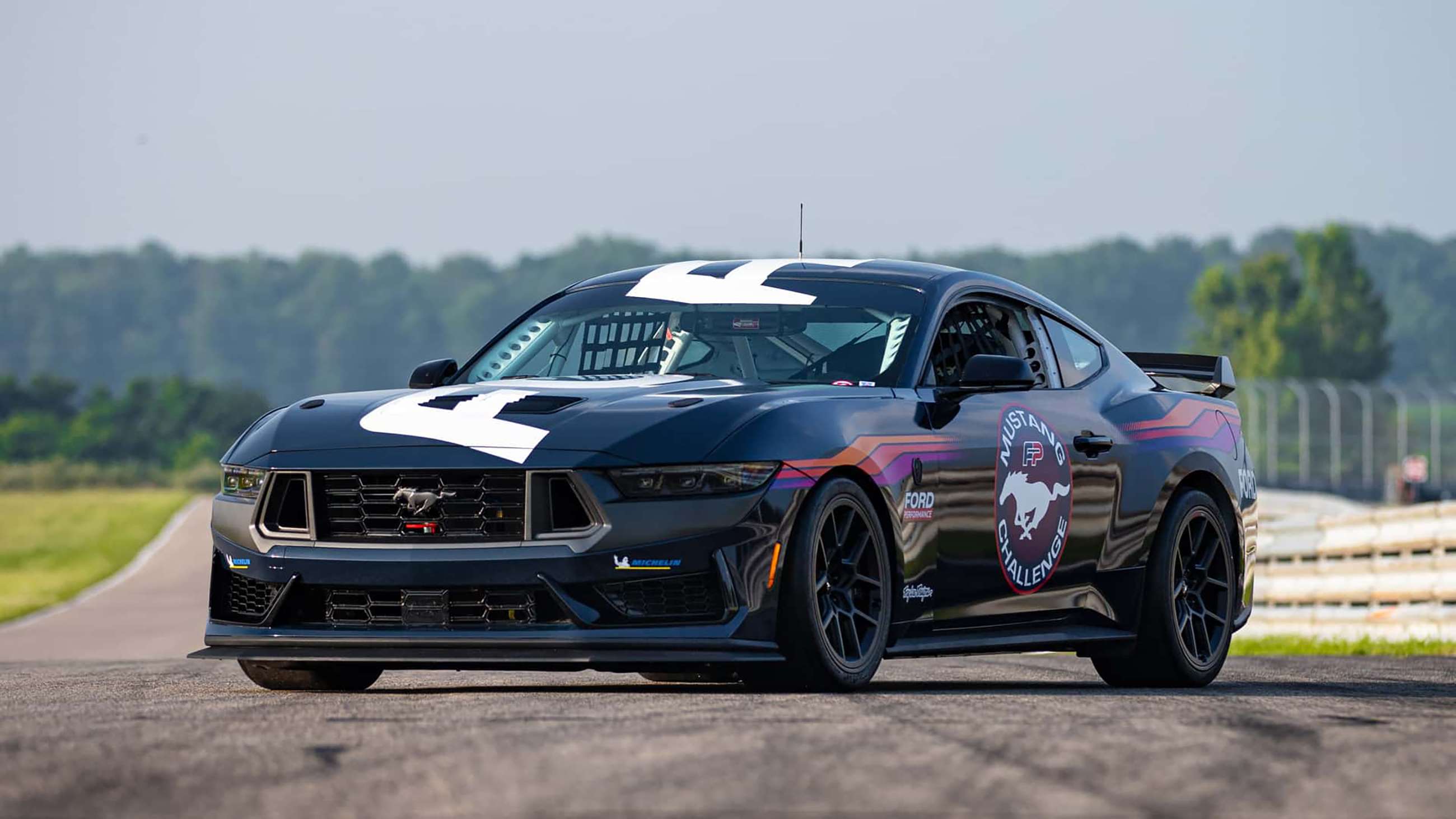 Ferd Racing Ford Mustang Dark Horse R is a one-make muscle car racer | GRR