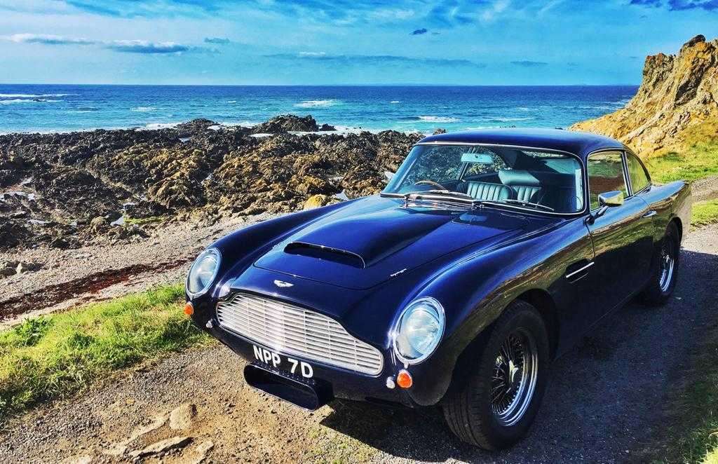 Driving a one-off Aston Martin DB5 V8 prototype | GRR