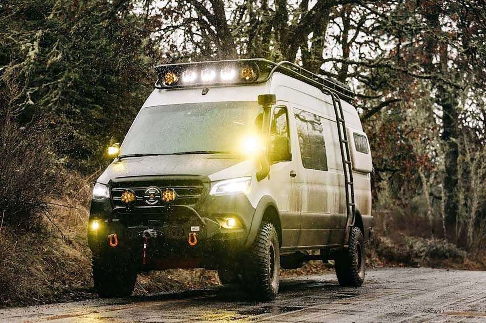 Benchmark Vehicles AWOL is an off-roading campervan