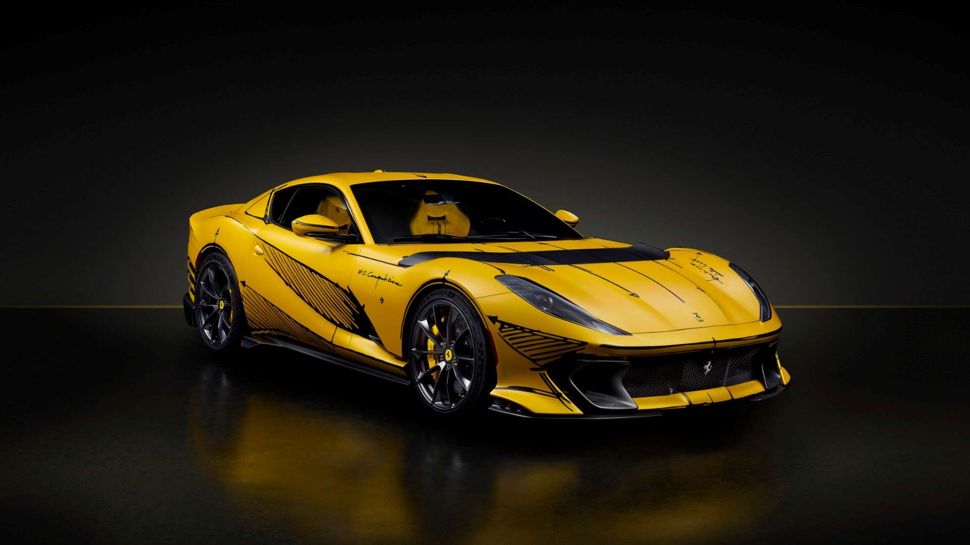 This one-off 812 Competizione is an 830PS Ferrari art car | GRR