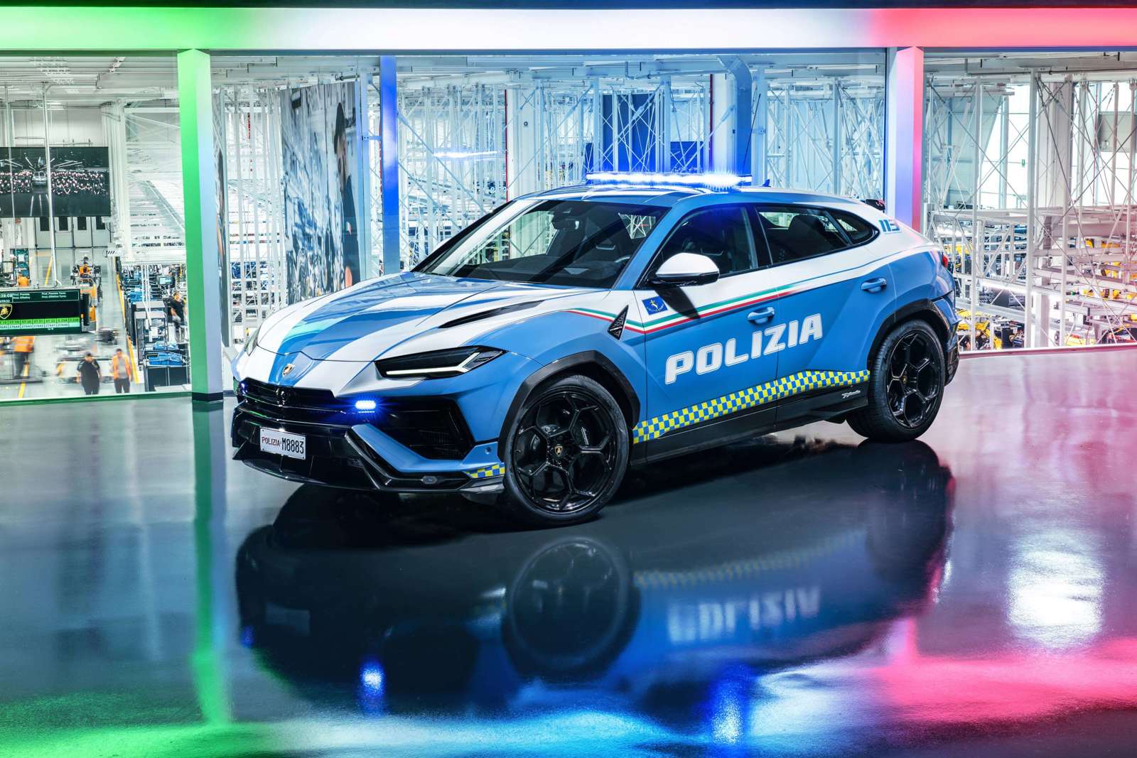 The Urus Performante police car is fast justice GRR