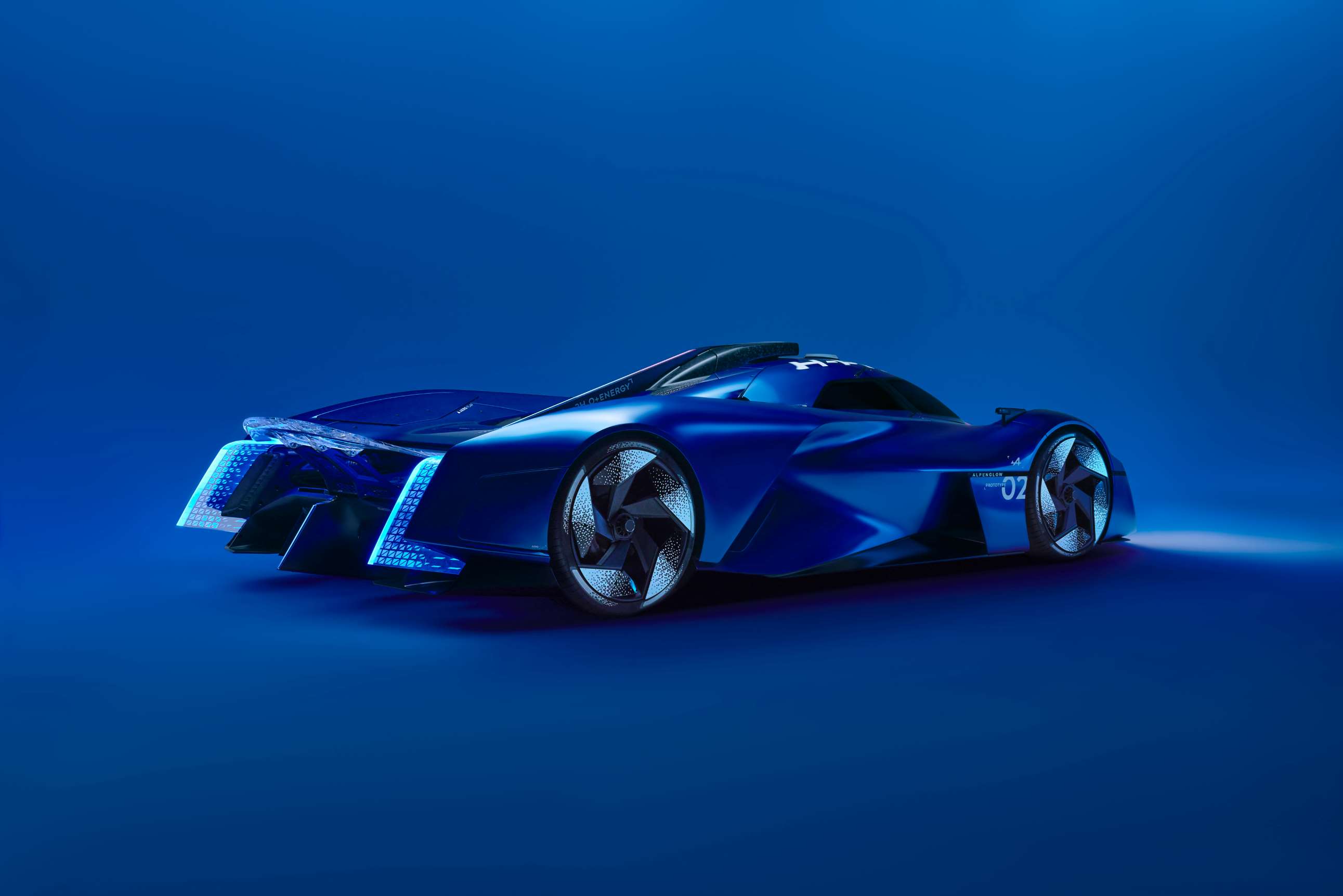 Alpine reveals 340PS hydrogen-powered sports prototype