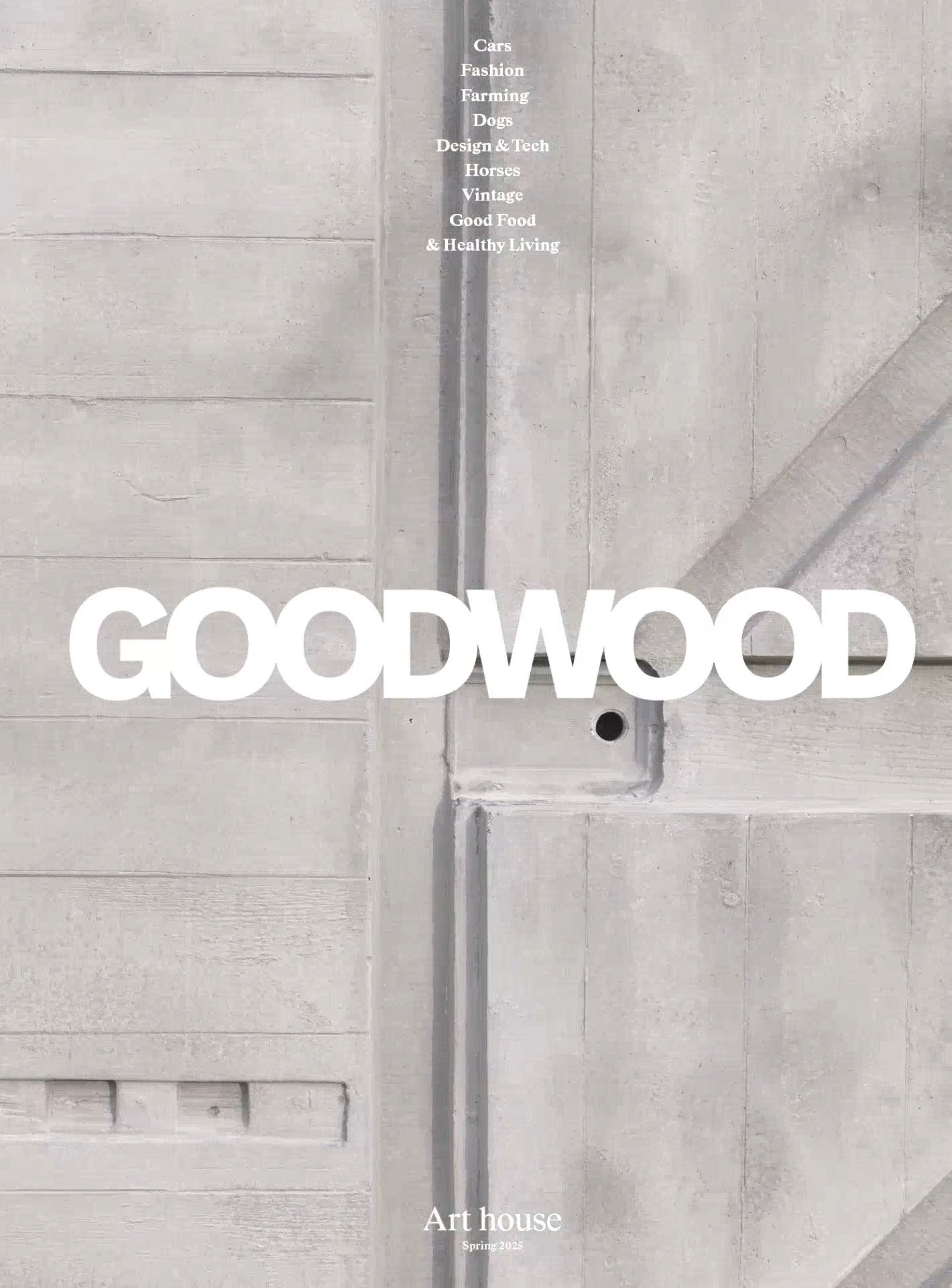 Goodwood Magazine Spring 2025 Cover
