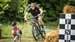Dog cycling sports competiton at Goodwoof