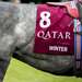 Grey horse, called Winter, who ran at the Qatar Goodwood Festival. 
